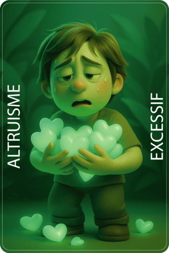Carte Altruisme excessif